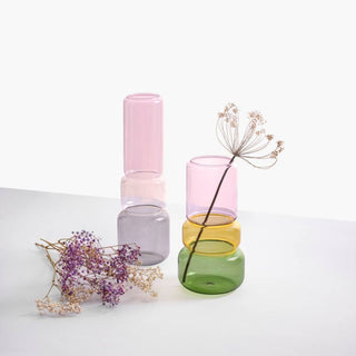 Ichendorf Revolve vase pink-green 25 cm. by Brian Sironi Buy on Shopdecor ICHENDORF collections