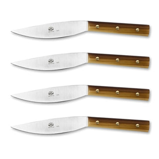 Coltellerie Berti Valdichiana set 4 steak knives 649 cornotech #variant# | Acquista i prodotti di COLTELLERIE BERTI 1895 ora su ShopDecor