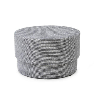 Normann Copenhagen Silo Medium upholstery pouf in fabric diam. 70 cm. - Buy now on ShopDecor - Discover the best products by NORMANN COPENHAGEN design
