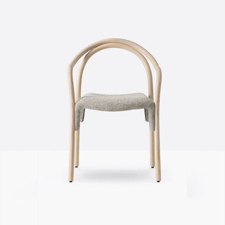 Pedrali Soul 3747 padded armchair with solid ash structure Buy on Shopdecor PEDRALI collections