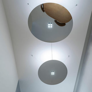 Davide Groppi Cartesio LED suspension/wall lamp transparent (mirror) #variant# | Acquista i prodotti di DAVIDE GROPPI ora su ShopDecor