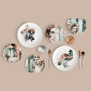 Ibride Porcelaine Alhambra set 2 dinner plates diam. 27 cm. - Buy now on ShopDecor - Discover the best products by IBRIDE design