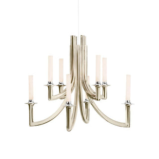 Kartell Khan Metal suspension lamp glossy bronze - Buy now on ShopDecor - Discover the best products by KARTELL design