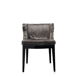 Kartell Mademoiselle Kravitz armchair faux-fur snake printed fabric with black structure - Buy now on ShopDecor - Discover the best products by KARTELL design