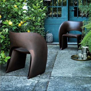 Magis Raviolo armchair corten brown - Buy now on ShopDecor - Discover the best products by MAGIS design