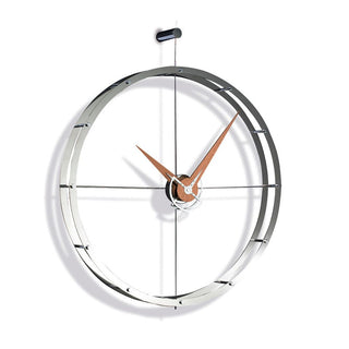 Nomon Doble O I wall clock steel Buy on Shopdecor NOMON collections