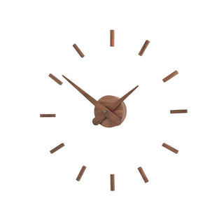 Nomon Sunset N wall clock walnut wood - Buy now on ShopDecor - Discover the best products by NOMON design