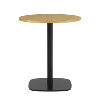 Normann Copenhagen Form Café table with oak top diam. 60 cm, h. 74.5 cm. - Buy now on ShopDecor - Discover the best products by NORMANN COPENHAGEN design