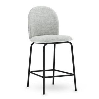 Normann Copenhagen Ace stool full upholstery black steel and seat h. 65 cm. Normann Copenhagen Ace Synergy LDS08 - Buy now on ShopDecor - Discover the best products by NORMANN COPENHAGEN design