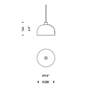 Normann Copenhagen Grant pendant lamp diam. 23 cm. - Buy now on ShopDecor - Discover the best products by NORMANN COPENHAGEN design