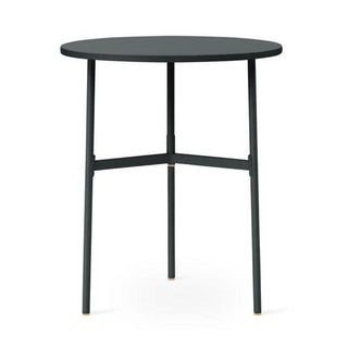 Normann Copenhagen Union table with laminate top diam. 80 cm, h. 95.5 cm. and steel legs - Buy now on ShopDecor - Discover the best products by NORMANN COPENHAGEN design