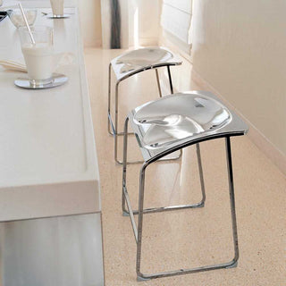 Pedrali Arod 500 steel stool with seat H.65 cm. Buy on Shopdecor PEDRALI collections