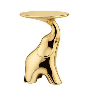 Qeeboo Pako Gold side table - Buy now on ShopDecor - Discover the best products by QEEBOO design