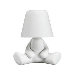 Qeeboo Sweet Brothers Joe portable LED table lamp White - Buy now on ShopDecor - Discover the best products by QEEBOO design