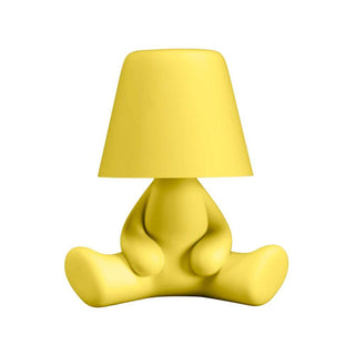 Qeeboo Sweet Brothers Joe portable LED table lamp Qeeboo Yellow - Buy now on ShopDecor - Discover the best products by QEEBOO design