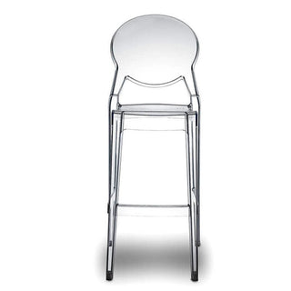 Scab Igloo stool seat h. 74 cm by Luisa Battaglia Scab Transparent 100 - Buy now on ShopDecor - Discover the best products by SCAB design