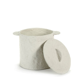 Serax Earth pot with lid white Buy on Shopdecor SERAX collections