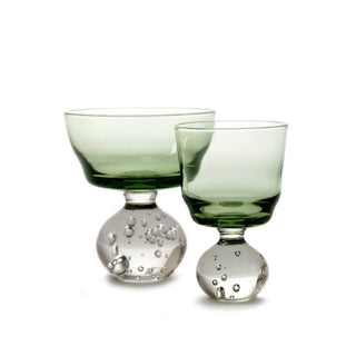 Serax Eternal Snow stem glass S green Buy on Shopdecor SERAX collections