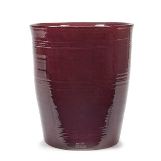 Serax Glazed Shades flower pot aubergine Buy on Shopdecor SERAX collections