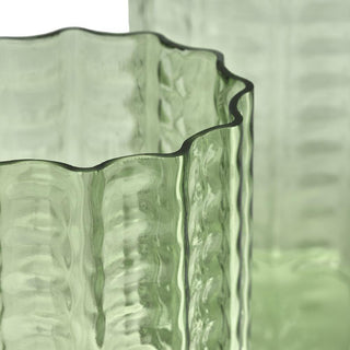 Serax Wave vase 02 green h. 28 cm. - Buy now on ShopDecor - Discover the best products by SERAX design