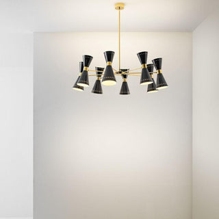 Stilnovo Megafono suspension lamp 8 arms diam. 99 cm. - Buy now on ShopDecor - Discover the best products by STILNOVO design
