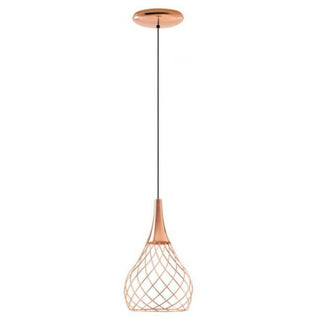 Stilnovo Mongolfier suspension lamp LED diam. 26 cm. Stilnovo Mongolfier Pink Gold - Buy now on ShopDecor - Discover the best products by STILNOVO design