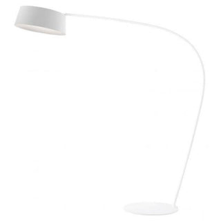 Stilnovo Oxygen floor lamp LED with curved rod Stilnovo Oxygen White - Buy now on ShopDecor - Discover the best products by STILNOVO design