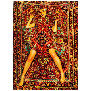 Seletti Toiletpaper Rectangular Rug Lady On Carpet 200x280 cm. - Buy now on ShopDecor - Discover the best products by TOILETPAPER HOME design