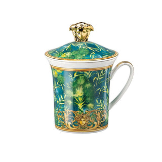Versace meets Rosenthal 30 Years Mug Collection Jungle mug with lid Buy on Shopdecor VERSACE HOME collections