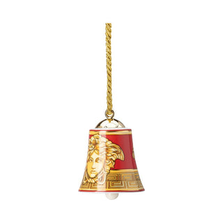 Versace meets Rosenthal Medusa Amplified Golden Coin porcelain bell Buy on Shopdecor VERSACE HOME collections