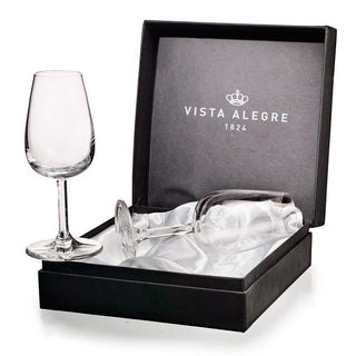 Vista Alegre Álvaro Siza case with 2 Oporto wine goblets Buy on Shopdecor VISTA ALEGRE collections